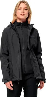 Obrázek produktu pro Jack Wolfskin Moonrise 3In1 Jkt W - černá, velikost:XS