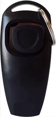 Produktbild von CHPN - Clicker - Hundetrainer - Hundetraining - Tierfreundliches Hundetraining - Clicker - Schwarz - Universal - Hundeklicker