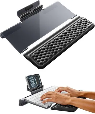 Productafbeelding van VAYDEER Ergonomische polssteun voor toetsenbord met verhoging