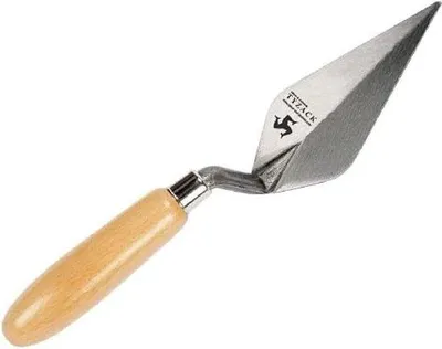 Image de Enduit de rebouchage Famanu avec manche en bois court - Lame de 6 pouces