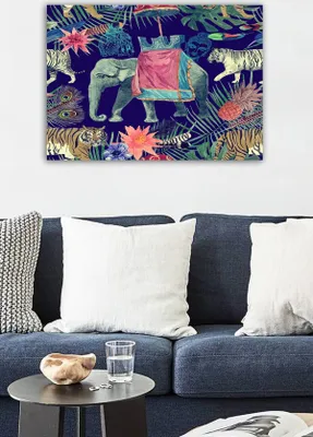 Produktbild von Wallity, 667981087- TCR2141, Bunt, Leinwandbilder, 50 x 70 cm, 100% Leinwand