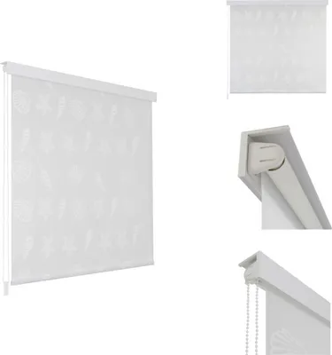 Produktbild von vidaXL Duschrollo 100x240 cm Seesternmuster -  Duschvorhänge