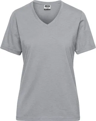 Produktbild von Strapazierfähiges und pflegeleichtes T-Shirt grey-heather, Gr. L
