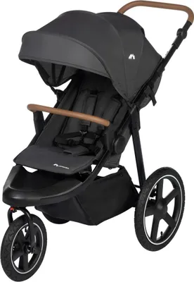 Zdjęcie produktu dla Bebe Confort Cloudy, Osłonka na nogi, Wózek terenowy, Każda płeć, Kółka pompowane, Możliwość złożenia, Czarny, Grafitowy