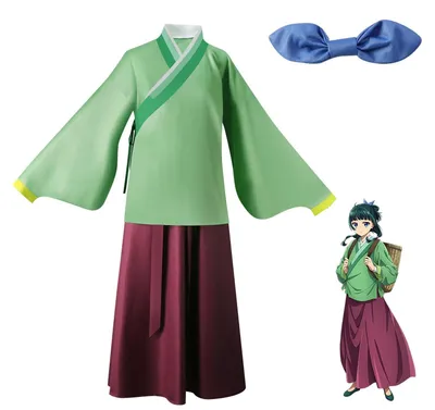 Produktbild von Solidchoice – Maomao Cosplay-Set für Damen, Anime-Kostüm