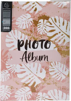 Produktbild von Exacompta 2x Einsteckalbum 200 Fotos 10X15cm 225X22cm Motiv 62223E