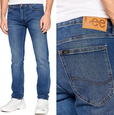 Obrázok produktu pre LEE, Herren Jeanshosen, Slim fit, LUKE, W32 L34, Blau, Jeans, baggyjeans, buggy