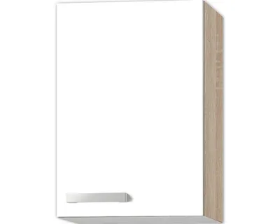 Produktbild von Optifit Hängeschrank Zamora214 BxTxH 40 x 34,6 x 57,6 cm weiß matt zerlegt Anschlag reversibel KUZM O406-9+