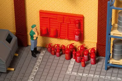 Produktbild von Auhagen 42661 H0/TT Feuerlöscher