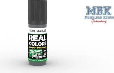 Produktbild von AK Interactive S.L. AK-RC924 REAL COLORS: Sea Blue 17 ml