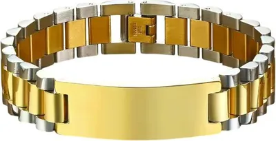 Image de Bracelet pour homme AX-38440 en Or et Argent KP38440