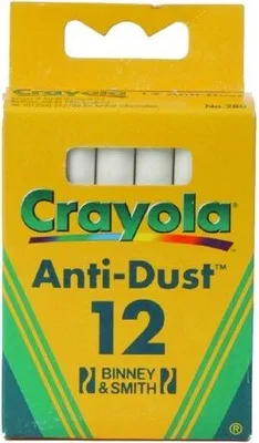 Produktbild von Crayola-Klassik Kreide Weiss 12 Stk.