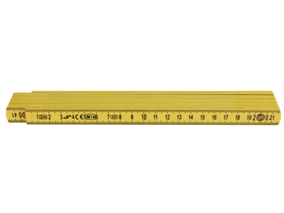 Produktbild von Hand Tools ZOLLSTOCK - DOPPEL - 2 m - GLASFASER