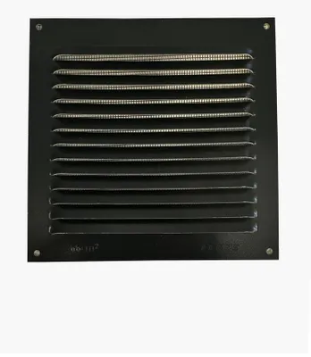 Image de Grilles d'aeration aluminium vernis, L.15 x l.15 cm