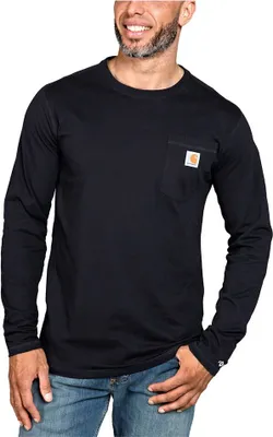 Produktbild von Carhartt Force Flex Pocket Langarmshirt Farbe: Schwarz, Grösse: L