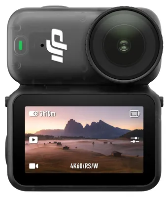 Imagen del producto de Cámara de acción DJI Osmo Nano, paquete estándar de 64Go, vídeo 4K a 60ips, sensor de 1/1,3", resistente al agua hasta 10m, estabilización RockSteady 3.0 con Vision Dock