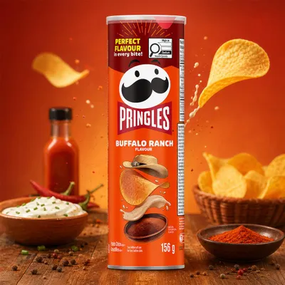Immagine prodotto di Pringles gusto Buffalo Ranch 156 g (USA)