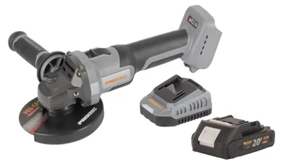 Produktbild von Procraft Industrial AG125Abb Akku Winkelschleifer 20 V 125 mm Brushless + 1x Akku 2,0 Ah + Ladegerät