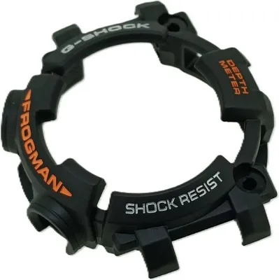 Produktbild von Casio G-Shock Bezel Resin Lünette schwarz GWF-D1000ARR-1