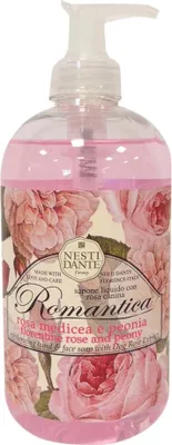 Image de Nesti Dante Romantica Florentine Rose & Pivoine Savon liquide 500 ml