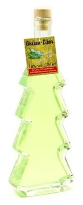 Produktbild von Gurkenlikör im "Tannenbaum" (0,2 l / 18% vol.)