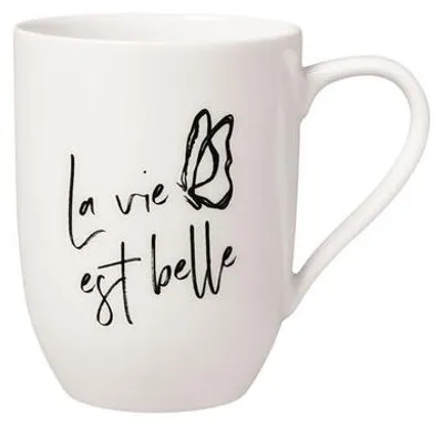 Zdjęcie produktu dla Villeroy&Boch - Kubek Statement 290ml „La vie est belle”