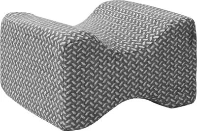 Obrázok produktu pre vidaXL Podložka pod kolená Jednofarebná sivá 26 x 21,5 x 15 cm Viskózová pena