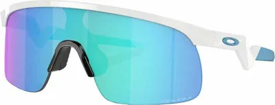 Produktbild von Oakley Resistor Youth 90100723 Polished White/Prizm Sapphire Fahrradbrille