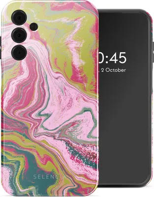 Productafbeelding van Selencia Vivid Backcover voor de Samsung Galaxy A15 (5G) - Marble Pink