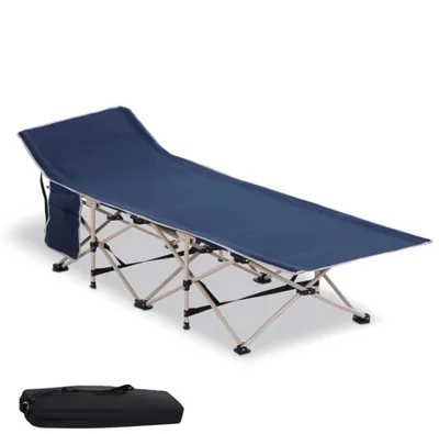 Produktbild von Sonnenliege klappbar Gartenliege, Feldbett, Camping-Bett, Tragetasche, 190*68 cm*52 cm