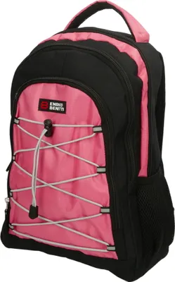 Produktbild von Kleiner Rucksack mit Laptopfach Herren Damen Kinder Schule Arbeit Uni Tasche Freizeit Rosa