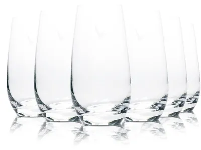 Produktbild von 6x Grey Goose Highball Glas 0,4l Longdrink Gläser Set Cocktail Premium Vodka