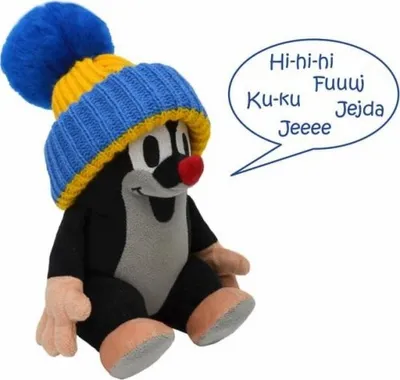 Produktbild von Maulwurf sprechend, Mütze blau 1+
