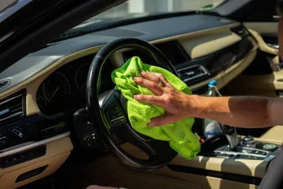 Produktbild von Auto 10er Set Microfasertücher 220 GSM, 32 x 32 cm, Farblich sortiert