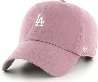 Produktbild von '47 Brand MLB Los Angeles Dodgers BASE RUNNER '47 Clean Up Cap Mauve