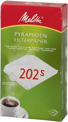 Produktbild von Melitta Filtertüten weiß Pack 100 Stück, Tasse, Einweg-Kaffeefilter, Papier, Weiß, Melitta 170MT Melitta 170M Melitta 190, 100 Stück(e)