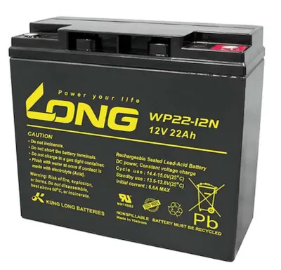 Produktbild von Long - WP22-12N - 12 Volt 22Ah Pb
