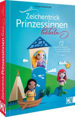 Obrázek produktu pro Zeichentrick-Prinzessinnen häkeln