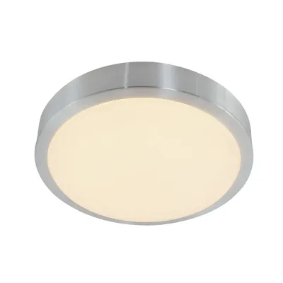 Produktbild von Steinhauer Deckenleuchte Ceiling 1-flammig Weiß/ Silber Matt 34x34cm