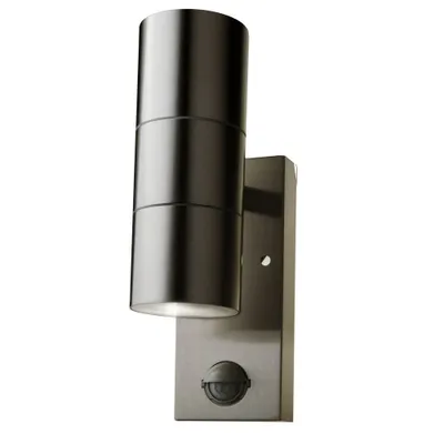 Immagine prodotto di Lampada da giardino Lampada da parete GU10 IP44 con sensore di movimento Argento VT-7622 V-TAC
