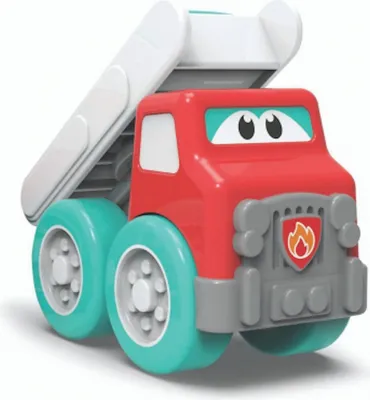 Produktbild von BB Junior - Spielzeugauto Drive' n Rock - Feuerwehrauto mit Piano Spielfahrzeug Musik