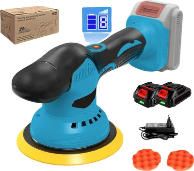Obrázek produktu pro Akumulátorová leštička, 8 rychlostí, ergonomický design, 2 baterie