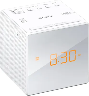 Obrázok produktu pre Rádiobudík Sony ICF-C1 (LED displej, budík) biely