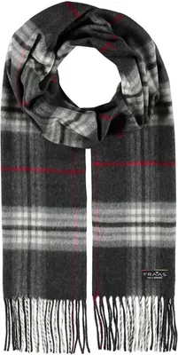 Produktbild von FRAAS Schal Cashmink® Scarf with FRAAS Plaid Anthracite grau mehrfarbig