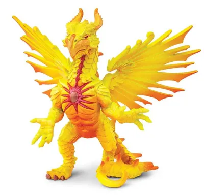 Produktbild von Safari figur Sonne Drache Junior 12 x 13,5 cm gelb