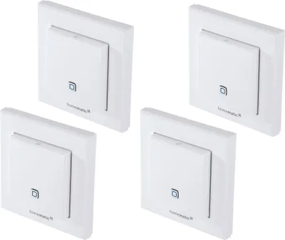 Immagine prodotto di HOMEMATIC IP Smart Home 150181A0, Sensore di temperatura e ronzio. Sensore, 4 pezzi