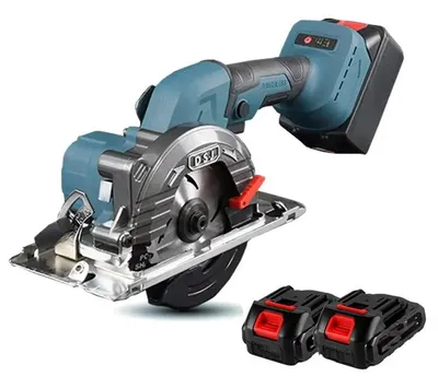Obrázek produktu pro Kotoučová pila, bezkartáčový motor, ergonomická rukojeť, se 2 akumulátory