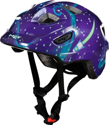 Produktbild von MET HOORAY Kinderhelm Weltraum, leuchtet im Dunkeln -46/52
