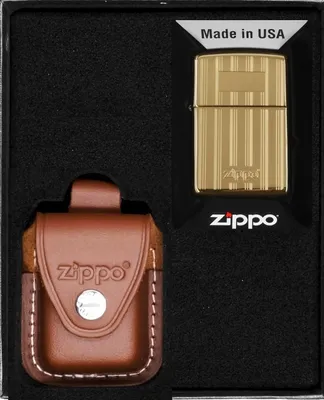 Produktbild von ZIPPO Feuerzeug-Set ZIPPO DESIGN 4 Geschenk No4