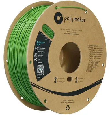 Immagine prodotto di Filamento PLA, diametro 1,75 mm, colore verde giungla, confezione da 1 kg
